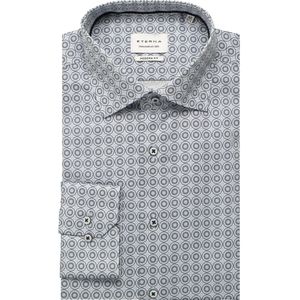 Eterna - MODERN FIT - Overhemd - Royalblauw - Lange Mouwen - NON IRON