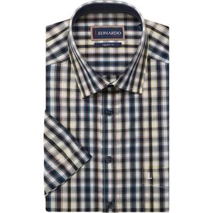 Leonardo by Jupiter Casual Overhemd Korte mouw geel