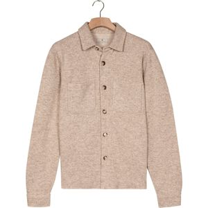 Thomas Maine Overshirt bruin, Effen