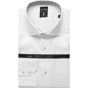 van Laack Meisterwerk Overhemd wit, Effen