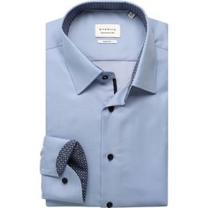 Eterna - Overhemd - Lichtblauw - Slim fit - NON IRON (strijkvrij)