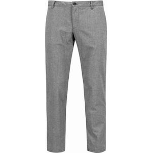 Alberto LOU-J Chino donkergrijs, Gestructureerd
