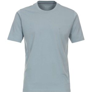 Casa Moda Casual Fit T-Shirt ronde hals blauw, Effen