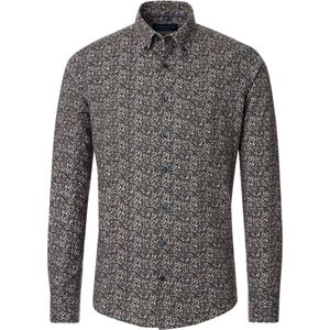 Casa Moda Overhemd groen, Bedrukt