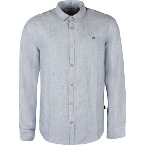 Kronstadt Overhemd lichtgrijs, Effen