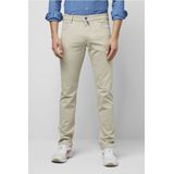 MEYER Broek  crème / kobaltblauw