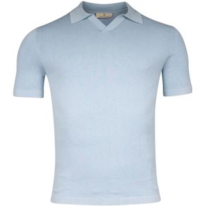 Thomas Maine Polo shirt Korte mouw lichtblauw