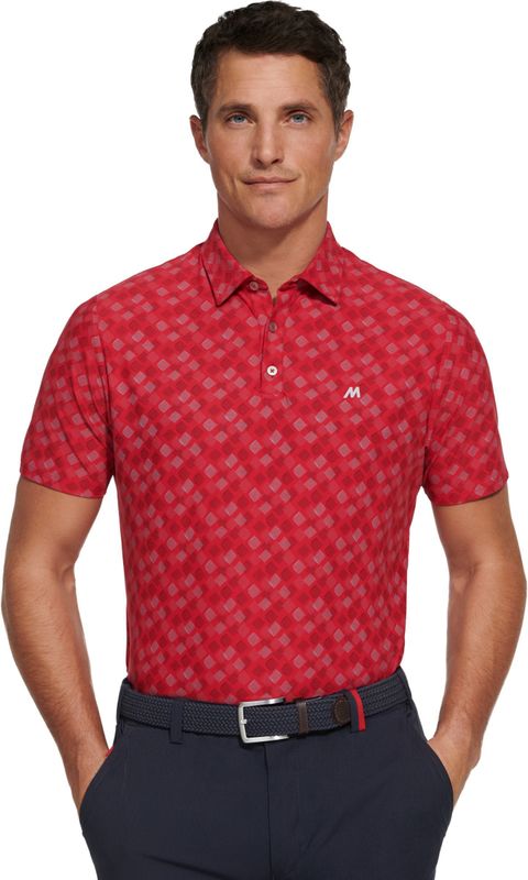 Meyer Polo shirt Korte mouw rood