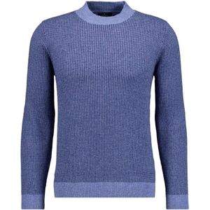 RAGMAN - Trui - Blauw mêlee - Lange Mouwen