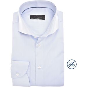 John Miller Overhemd lichtblauw, Effen