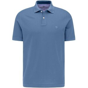 Fynch-Hatton Casual Fit Polo shirt Korte mouw lichtblauw