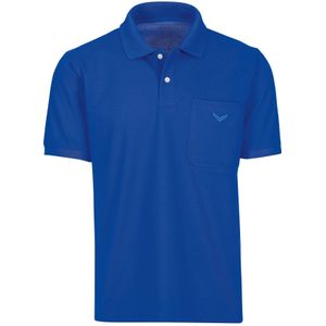 TRIGEMA Comfort Fit Polo shirt Korte mouw koninklijk
