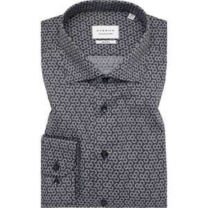 ETERNA Overhemd antraciet, Bedrukt
