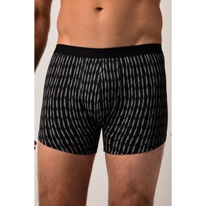 JP1880 Boxershorts zwart, Bedrukt