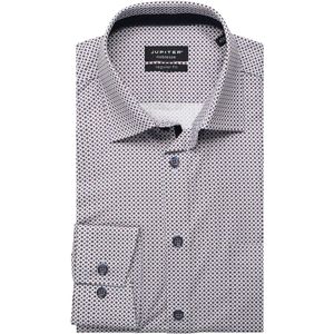 Jupiter Overhemd lichtbruin, Motief