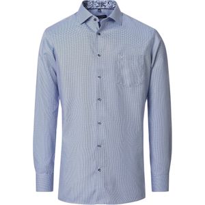 Casa Moda Overhemd blauw, Faux-uni