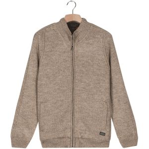 Baileys Cardigan taupe, Effen