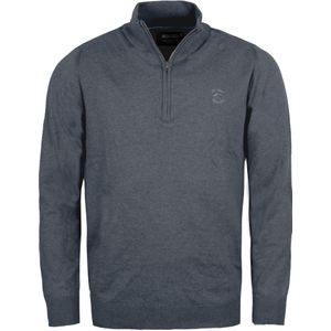 Schipper - Navy Mix - Schipperstrui - Katoen en Polyamide - Ritssluiting