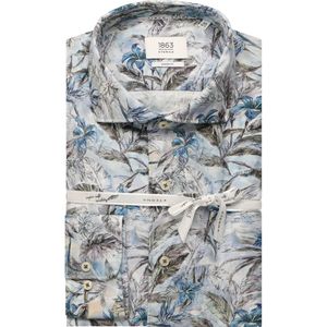Eterna - Overhemd - Blauw - MODERN FIT - Lange Mouwen - EASY IRON