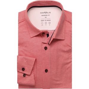 Marvelis Performance Jersey shirt rood, Gestructureerd