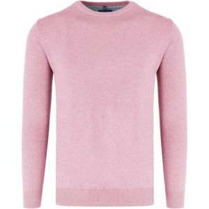 Marvelis Casual Trui ronde hals roos, Effen