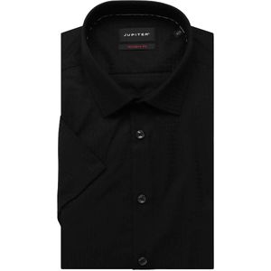 Jupiter Overhemd Korte mouw zwart