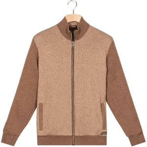 Baileys Cardigan bruin, Effen