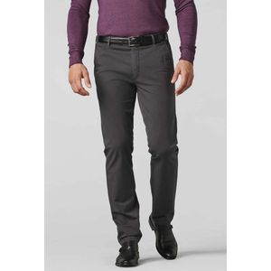 Meyer Regular Fit Chino antraciet, Effen