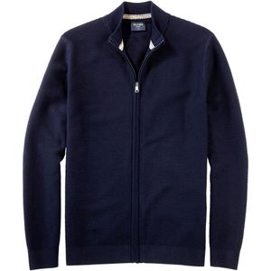 OLYMP - Casual Vest - Marine - 100% Katoen