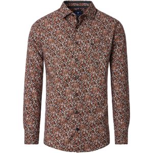 Redmond Overhemd oranje, Bedrukt