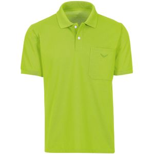 TRIGEMA Polo shirt Korte mouw citroen