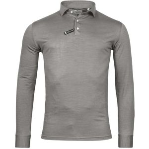 Thomas Maine Polo shirt grijs, Effen