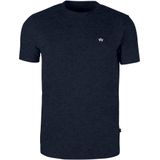 Kronstadt T-Shirt ronde hals donkergrijs, Effen