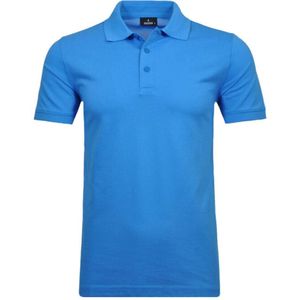 RAGMAN Regular Fit Polo shirt Korte mouw blauw-grijs