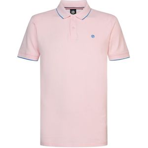 Petrol Industries Regular Fit Polo shirt Korte mouw roze