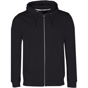 Indicode Hooded sweatshirt zwart, Effen