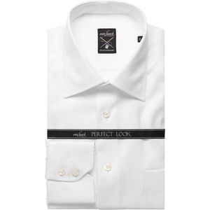 van Laack Meisterwerk Overhemd wit, Effen