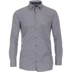 Casa Moda Overhemd blauw, Ruit