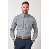 JP1880 Overhemd groen, Ruit