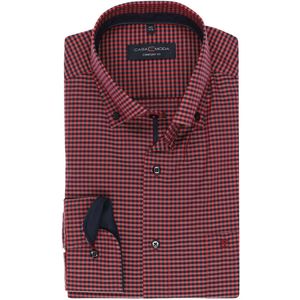 Casa Moda Overhemd blauw/rood, Ruit
