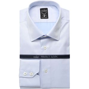 van Laack Meisterwerk Overhemd blauw, Gestreept