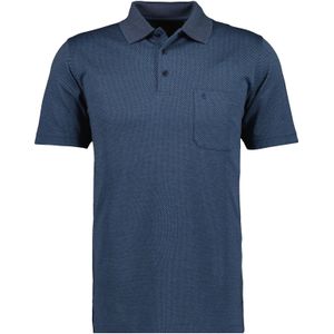 RAGMAN Softknit Polo shirt Korte mouw marine