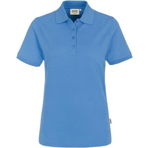 HAKRO 110 Regular Fit Dames Poloshirt malibu blauw, Effen