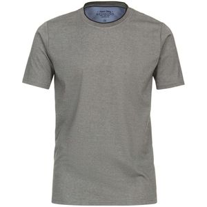 Redmond Casual T-Shirt ronde hals grijs, Effen