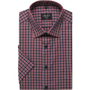 Marvelis Overhemd Korte mouw rood