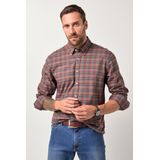 JP1880 Overhemd rood, Ruit