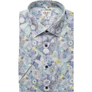 Marvelis Overhemd Korte mouw blauw