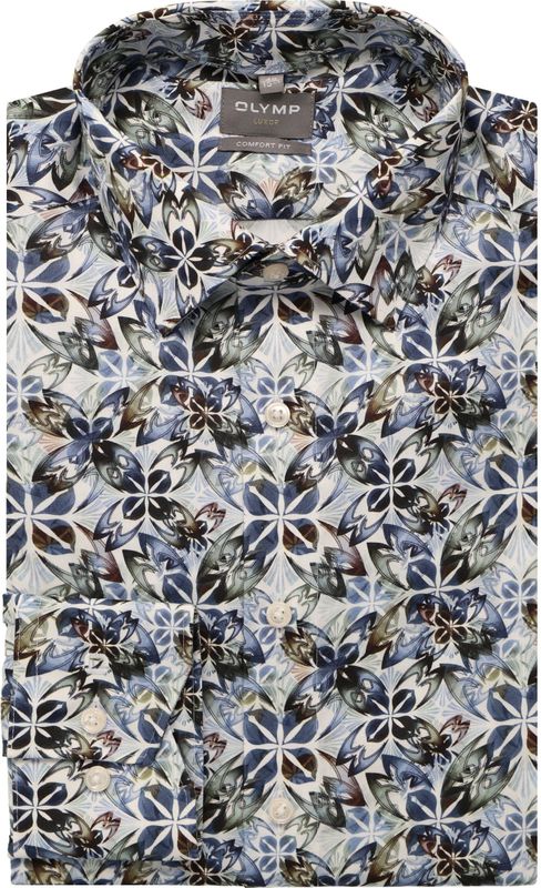 OLYMP - Luxor - Overhemd - Wit - Comfort Fit - New Kent