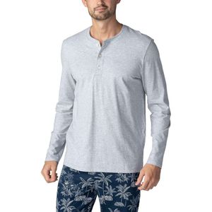 Mey Ringwood Regular Fit Longsleeve lichtgrijs, Effen