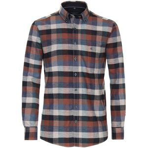 Casa Moda Casual Overhemd blauw/wit, Ruit
